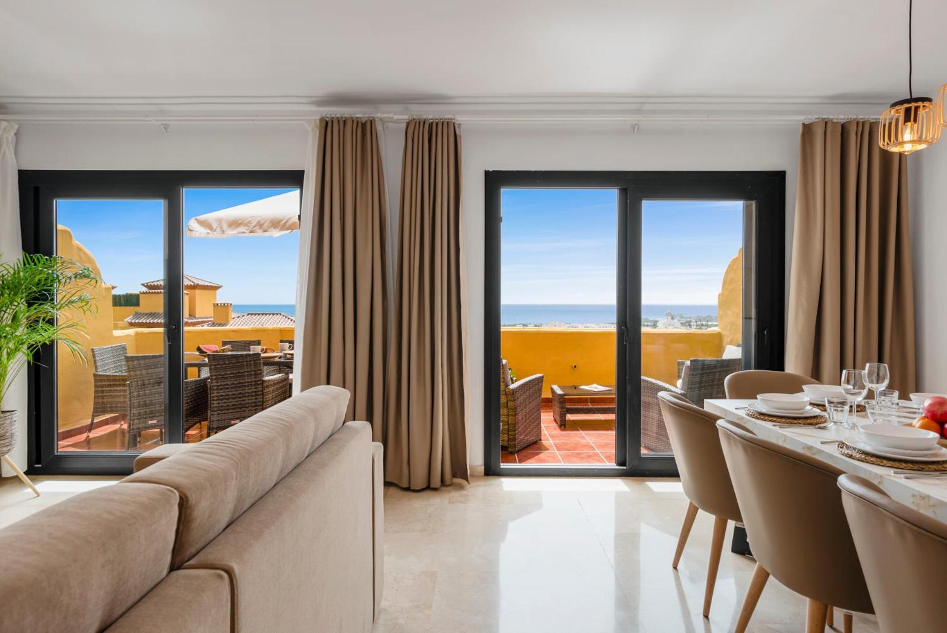 Sky And Sea Estepona Penthouse ภายนอก รูปภาพ